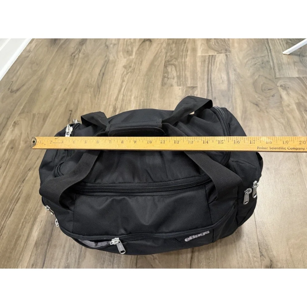 eBags TLS Mother Lode Companion Duffel Bag Carryon Weekender Black Bag Duffle